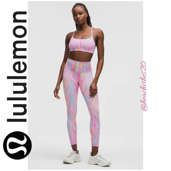 LULULEMON ATHLETICA Wunder Train Strappy Racer Bra *Light Support, C/D Cup 4 NWT - Picture 1 of 5